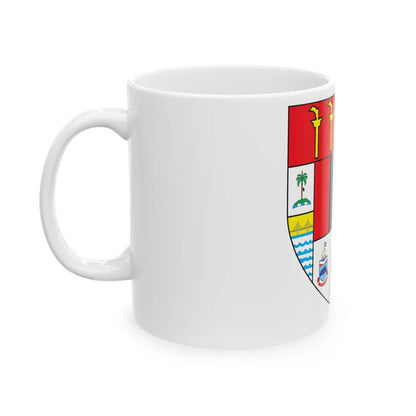 Arms of Malaysia - White Coffee Mug-Go Mug Yourself