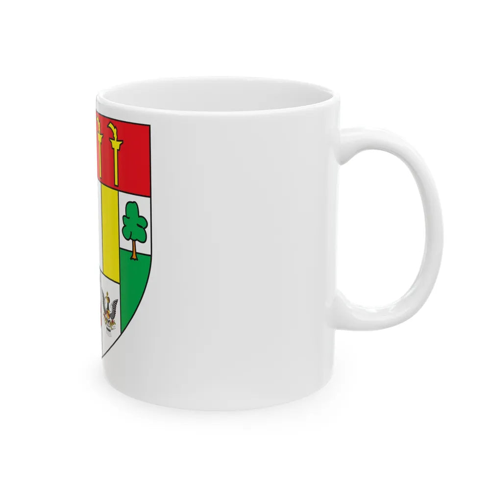 Arms of Malaysia - White Coffee Mug-Go Mug Yourself