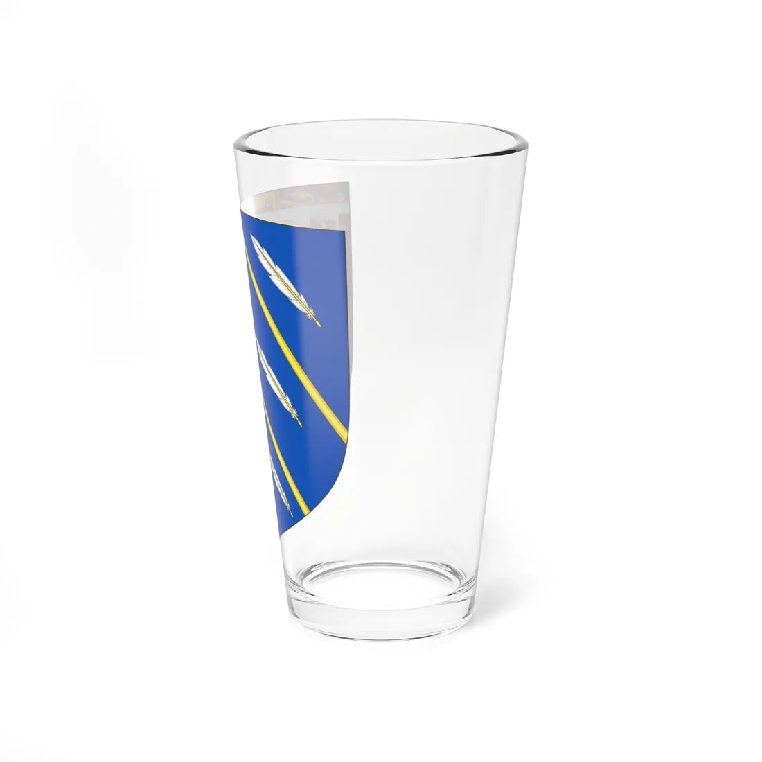 Arms of Meghan Duchess of Sussex (United Kingdom) (Coat of Arms) Pint Glass 16oz - Go Mug Yourself