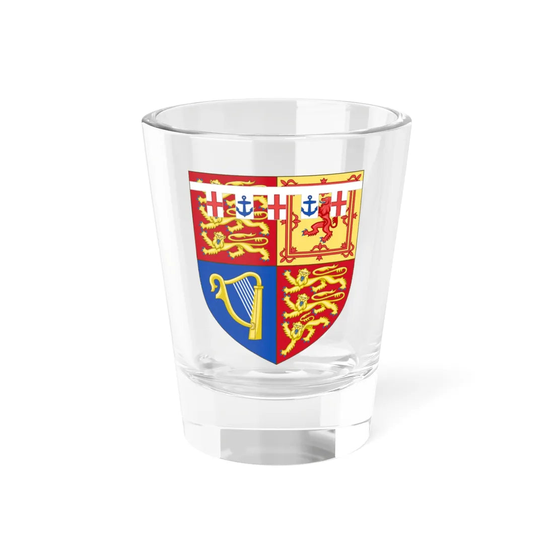 Arms of Michael of Kent (United Kingdom) (Coat of Arms) Shot Glass 1.5oz 1.5oz - Go Mug Yourself