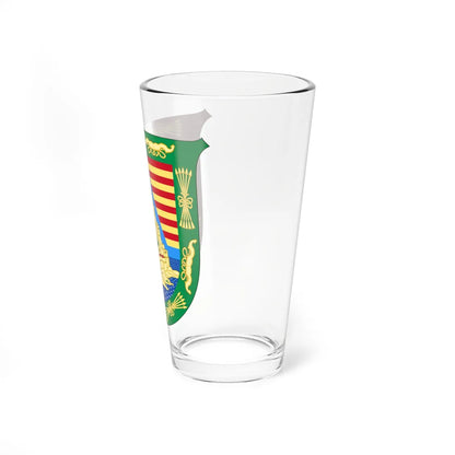 Arms of Málaga Province (Spain) (Coat of Arms) Pint Glass 16oz - Go Mug Yourself
