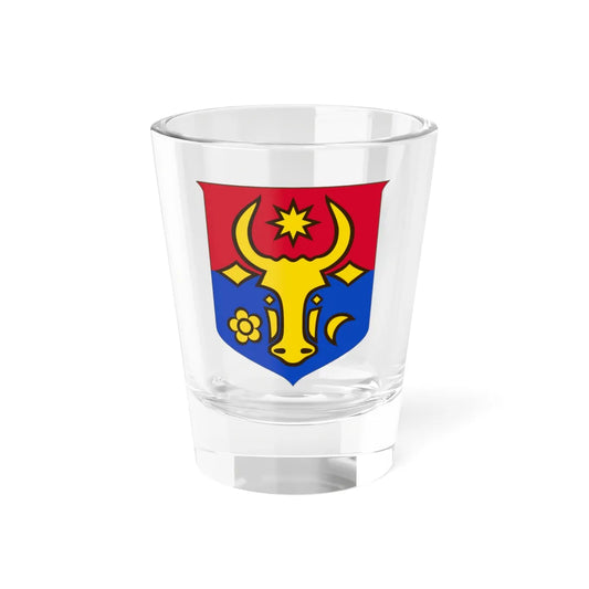 Arms of Moldova (Moldova) (Coat of Arms) Shot Glass 1.5oz 1.5oz - Go Mug Yourself