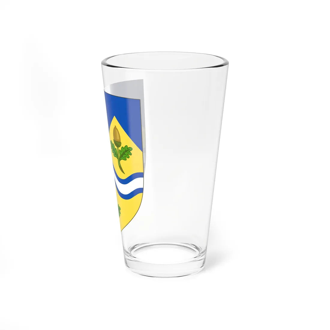 Arms of Mole Valley District Council (England) (Coat of Arms) Pint Glass 16oz - Go Mug Yourself