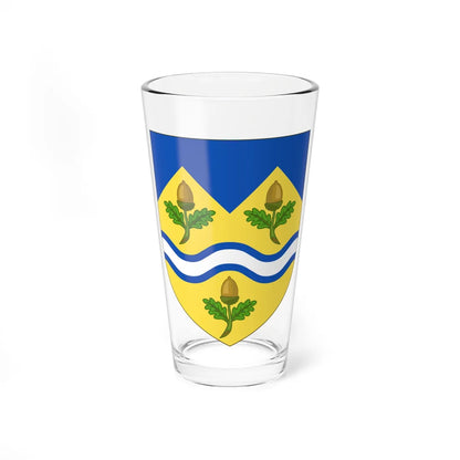 Arms of Mole Valley District Council (England) (Coat of Arms) Pint Glass 16oz - Go Mug Yourself