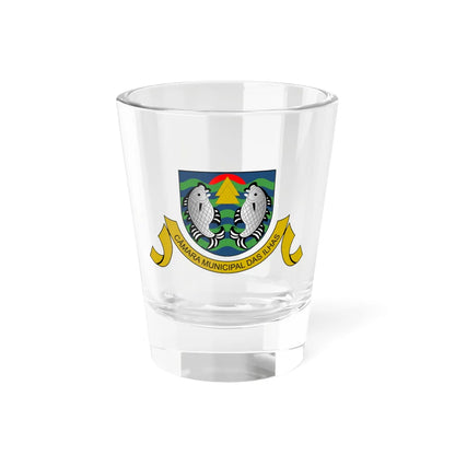 Arms of Municipal Council of Ilhas (Coat of Arms) Shot Glass 1.5oz 1.5oz - Go Mug Yourself