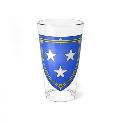 Arms of Murray modern (Scotland) (Coat of Arms) Pint Glass 16oz 16oz - Go Mug Yourself