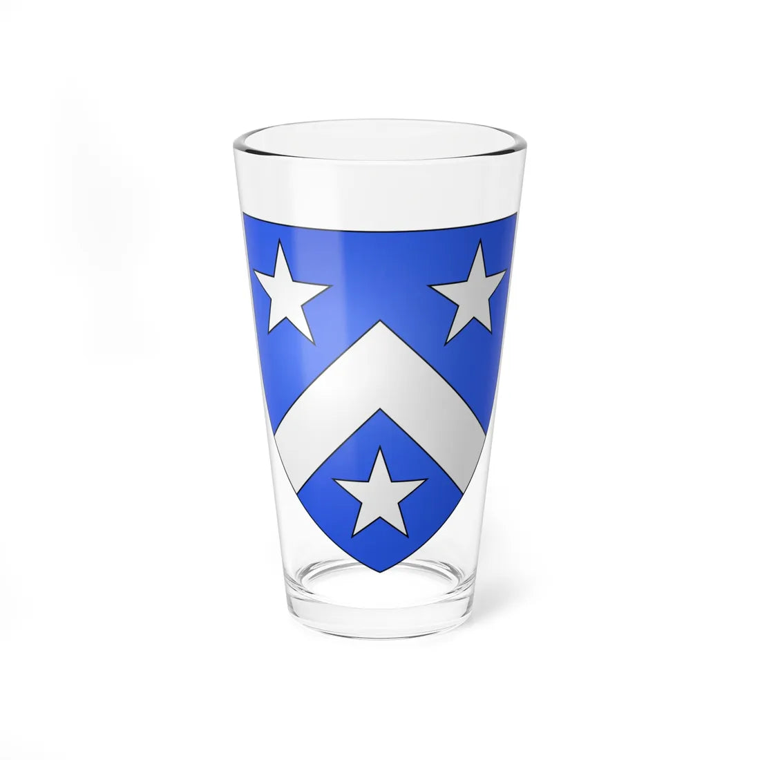 Arms of Murray of Tullibardine ancient (Scotland) (Coat of Arms) Pint Glass 16oz 16oz - Go Mug Yourself