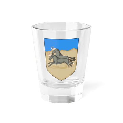 Arms of Natal 1907-1997 (South Africa) (Coat of Arms) Shot Glass 1.5oz 1.5oz - Go Mug Yourself