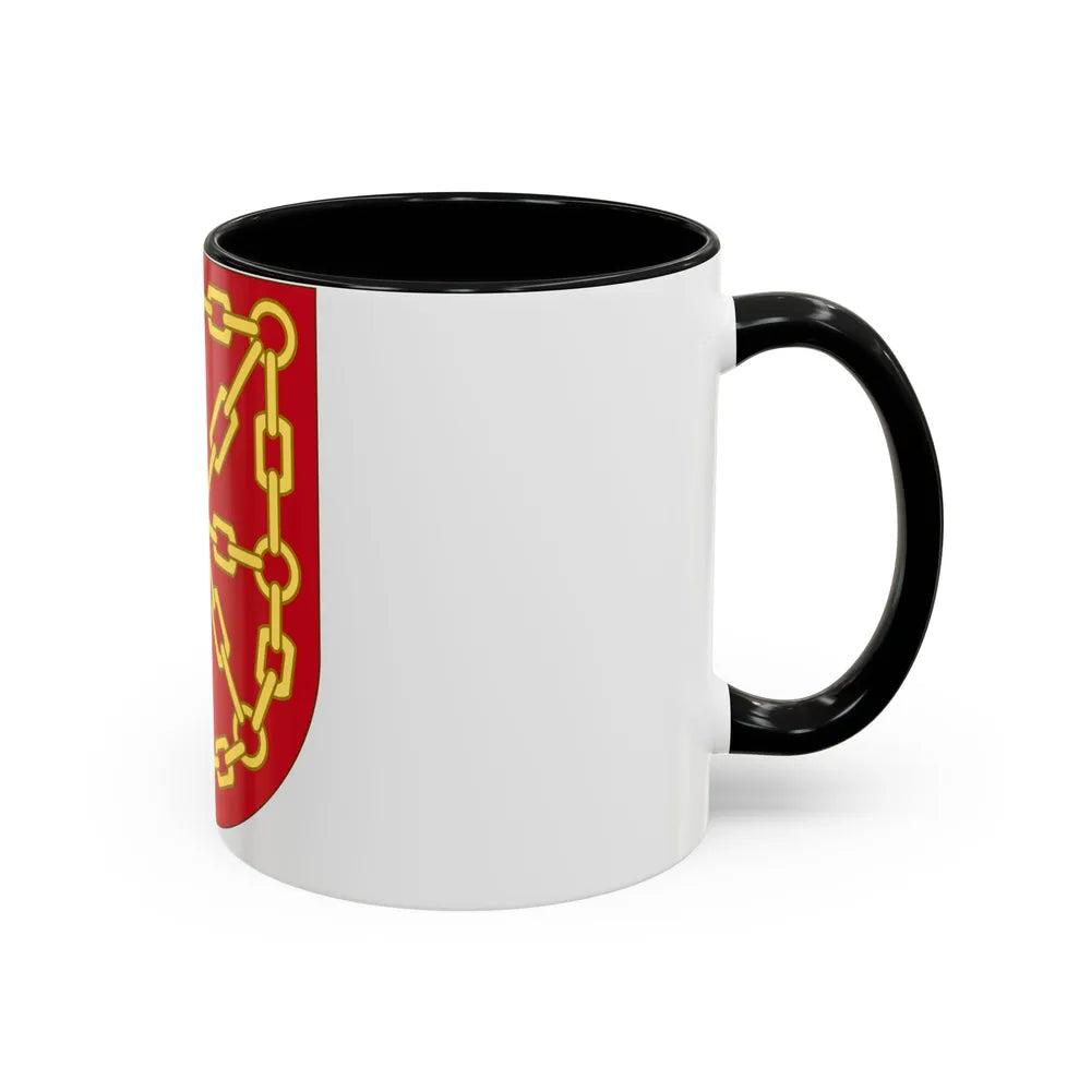 Arms of Navarre - Accent Coffee Mug-Go Mug Yourself