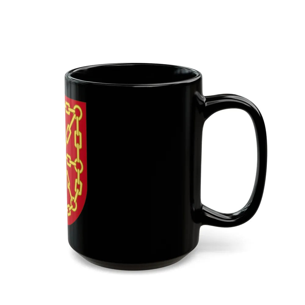 Arms of Navarre - Black Coffee Mug-Go Mug Yourself