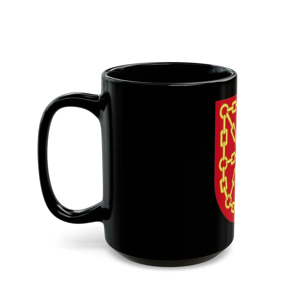 Arms of Navarre - Black Coffee Mug-Go Mug Yourself