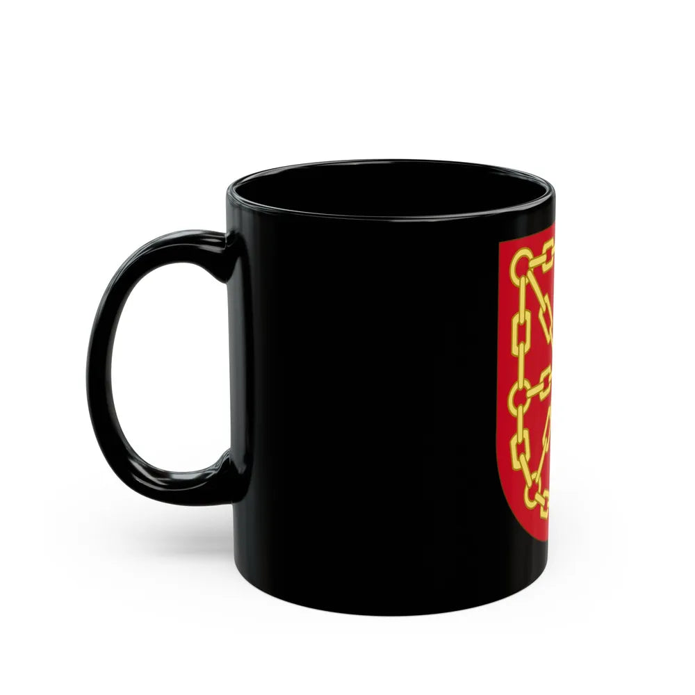 Arms of Navarre - Black Coffee Mug-Go Mug Yourself