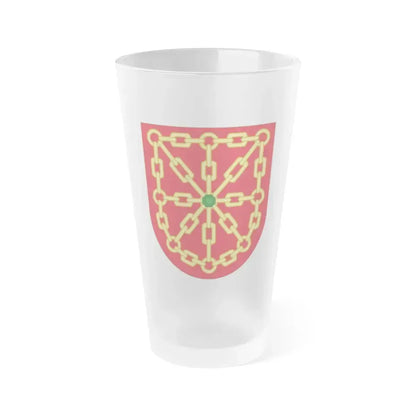 Arms of Navarre - Frosted Pint Glass 16oz 16oz Frosted - Go Mug Yourself