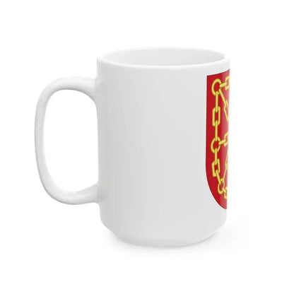 Arms of Navarre - White Coffee Mug - Go Mug Yourself
