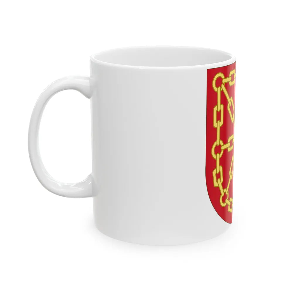 Arms of Navarre - White Coffee Mug-Go Mug Yourself