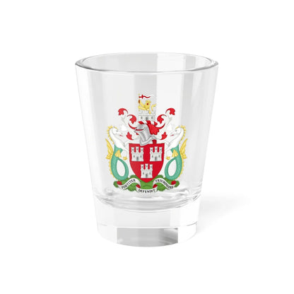 Arms of Newcastle upon Tyne City Council (England) (Coat of Arms) Shot Glass 1.5oz 1.5oz - Go Mug Yourself