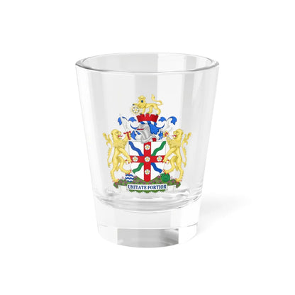 Arms of North Yorkshire County Council (England) (Coat of Arms) Shot Glass 1.5oz 1.5oz - Go Mug Yourself