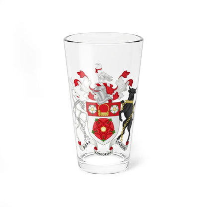 Arms of Northamptonshire County Council (England) (Coat of Arms) Pint Glass 16oz 16oz - Go Mug Yourself