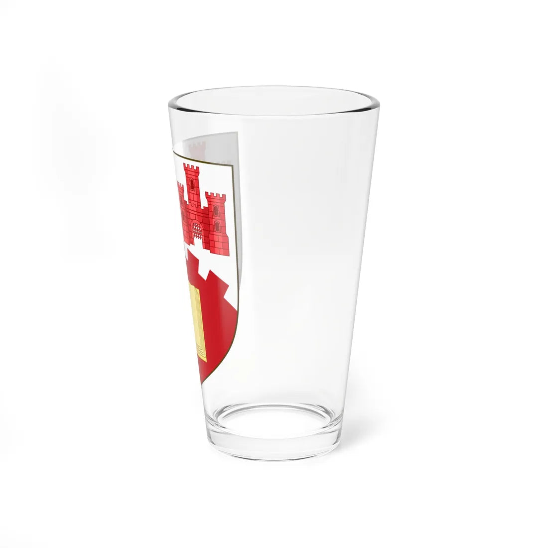 Arms of Northumbria University Escutcheon Only (United Kingdom) (Coat of Arms) Pint Glass 16oz - Go Mug Yourself