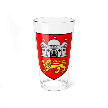 Arms of Norwich (England) (Coat of Arms) Pint Glass 16oz 16oz - Go Mug Yourself