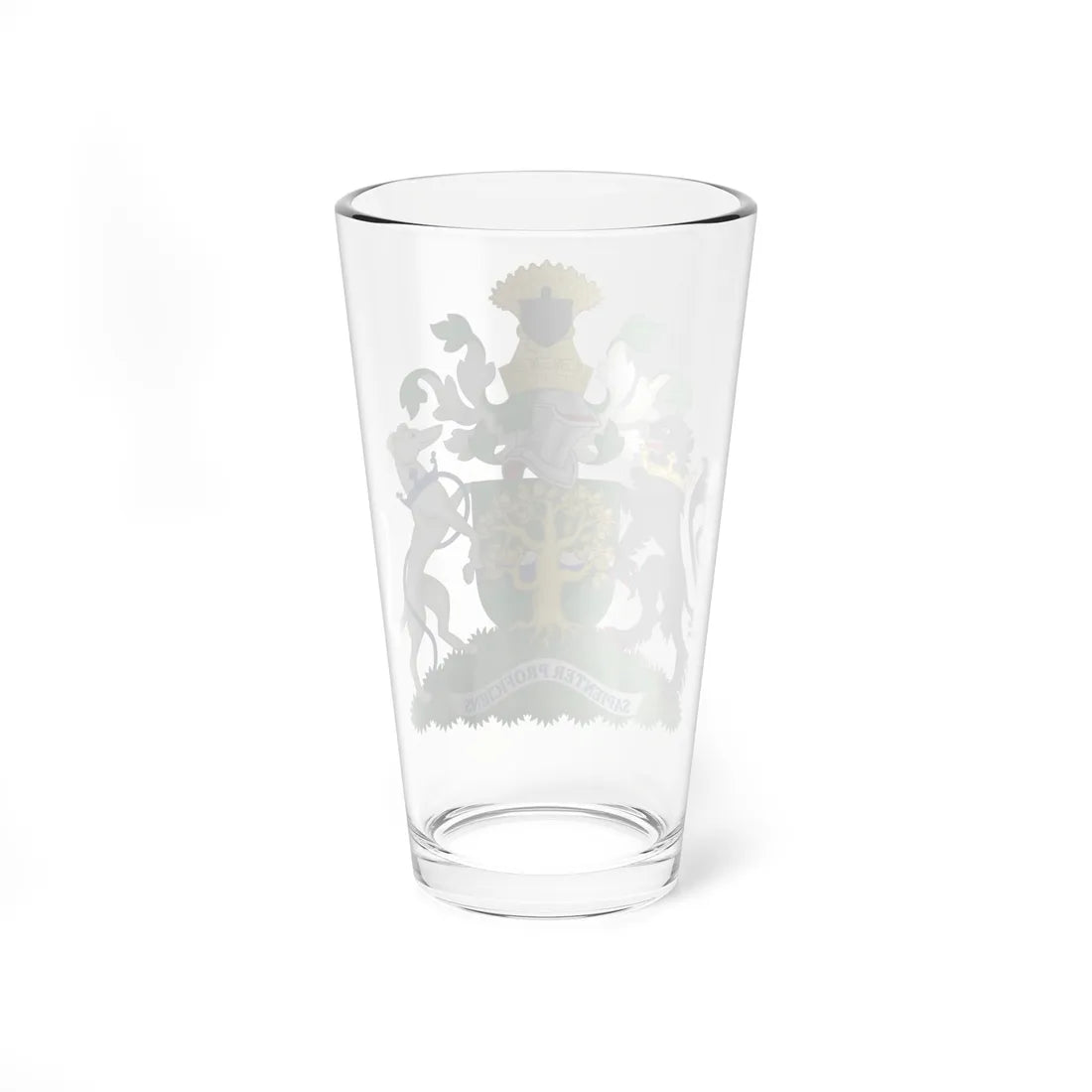 Arms of Nottinghamshire County Council (England) (Coat of Arms) Pint Glass 16oz - Go Mug Yourself