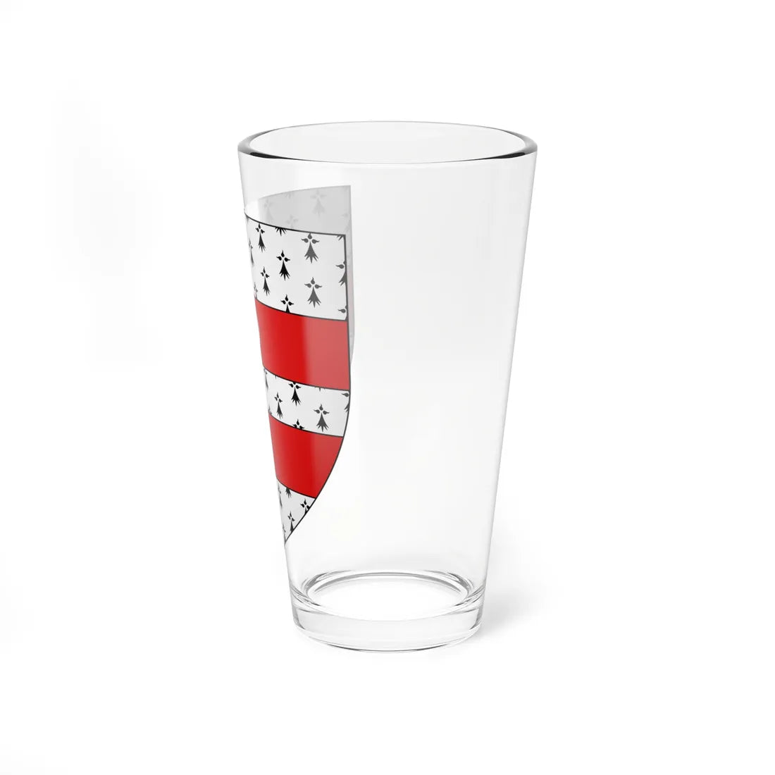 Arms of Nugent Earl Nugent (Ireland) (Coat of Arms) Pint Glass 16oz - Go Mug Yourself
