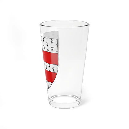 Arms of Nugent Earl Nugent (Ireland) (Coat of Arms) Pint Glass 16oz - Go Mug Yourself