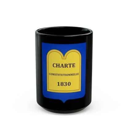 Arms of of the July Monarchy (1831-48) - Black Coffee Mug 15oz - Go Mug Yourself