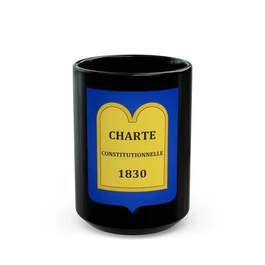 Arms of of the July Monarchy (1831-48) - Black Coffee Mug 15oz - Go Mug Yourself