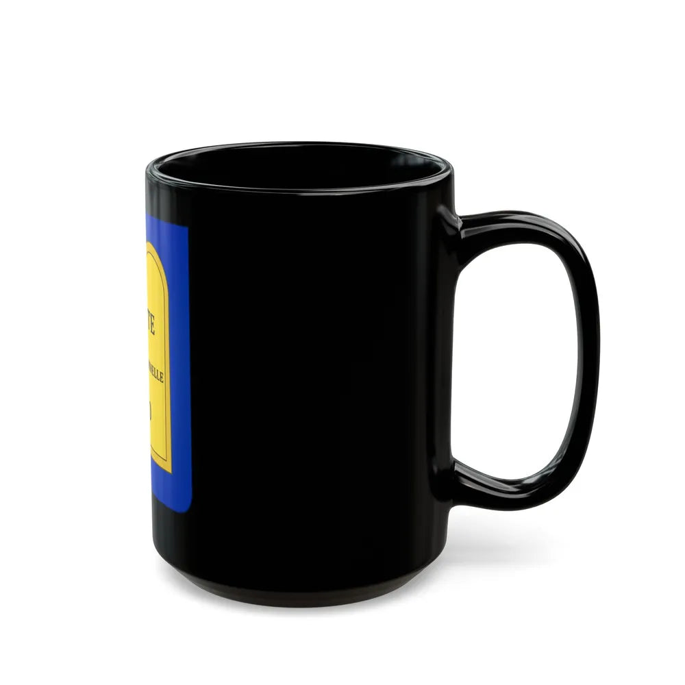 Arms of of the July Monarchy (1831-48) - Black Coffee Mug-Go Mug Yourself