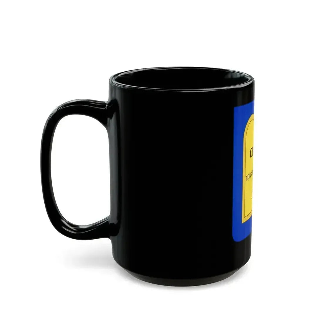 Arms of of the July Monarchy (1831-48) - Black Coffee Mug - Go Mug Yourself