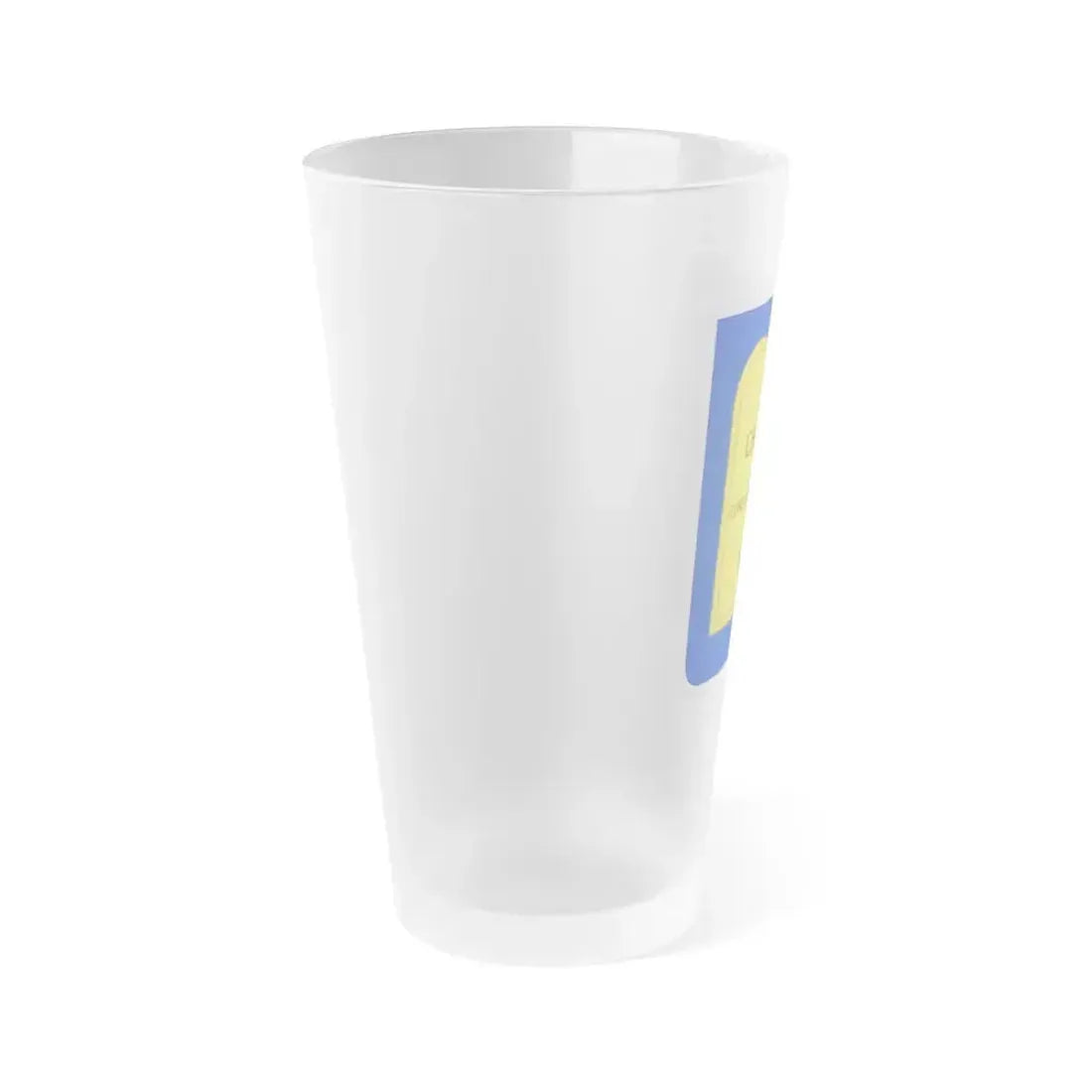 Arms of of the July Monarchy (1831-48) - Frosted Pint Glass 16oz - Go Mug Yourself