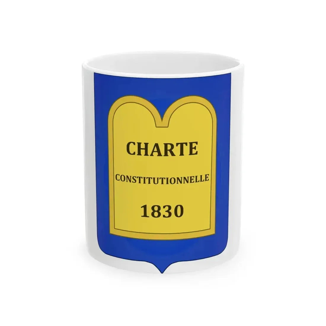 Arms of of the July Monarchy (1831-48) - White Coffee Mug 11oz - Go Mug Yourself