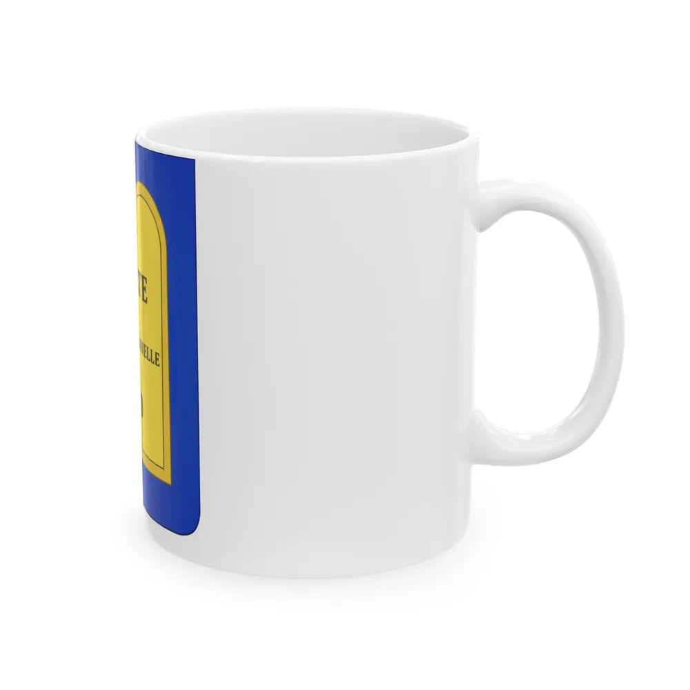 Arms of of the July Monarchy (1831-48) - White Coffee Mug-Go Mug Yourself