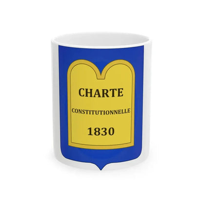 Arms of of the July Monarchy (1831-48) - White Coffee Mug - Go Mug Yourself