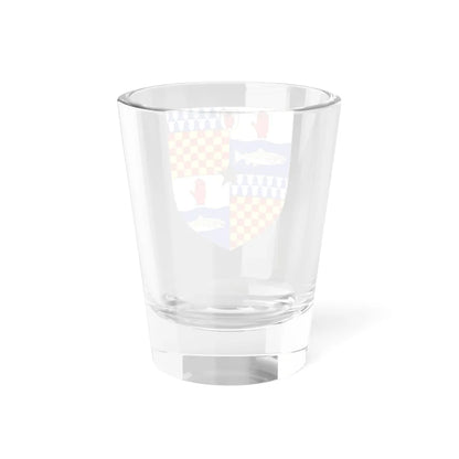 Arms of ONeill Baron Rathcavan (Ireland) (Coat of Arms) Shot Glass 1.5oz - Go Mug Yourself