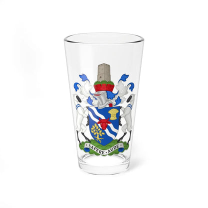 Arms of Oxfordshire County Council 1949-1976 (England) (Coat of Arms) Pint Glass 16oz 16oz - Go Mug Yourself
