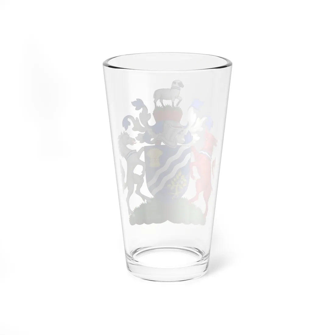 Arms of Oxfordshire County Council (England) (Coat of Arms) Pint Glass 16oz - Go Mug Yourself