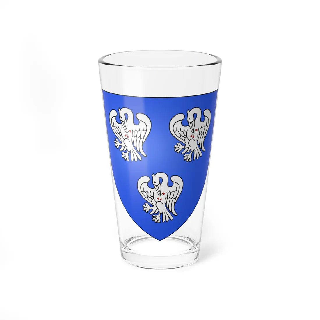 Arms of Pelham (England) (Coat of Arms) Pint Glass 16oz 16oz - Go Mug Yourself