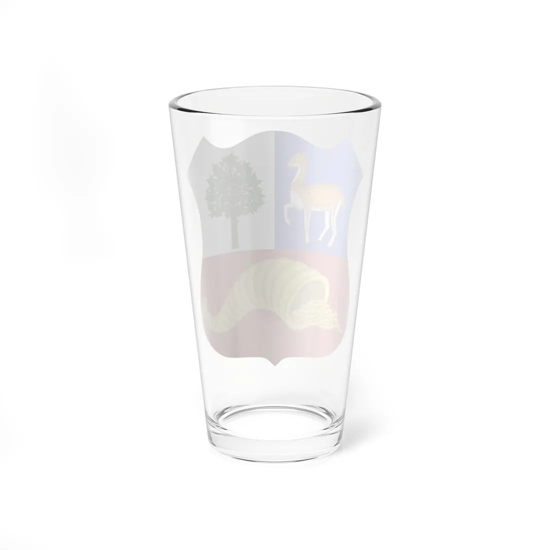 Arms of Perú (Peru) (Coat of Arms) Pint Glass 16oz - Go Mug Yourself