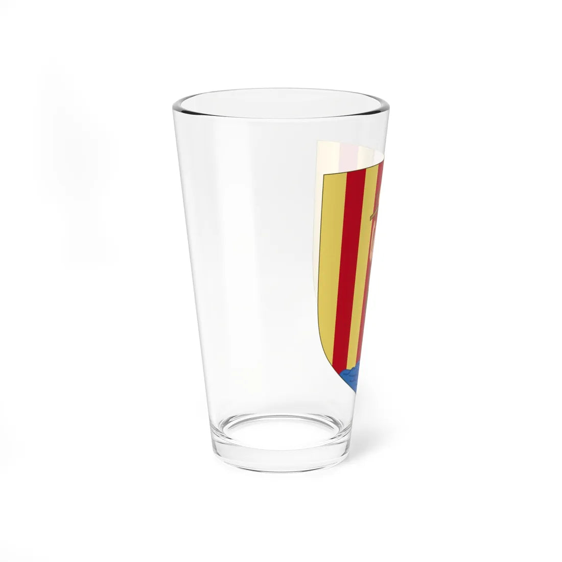 Arms of Perpignan (Spain) (Coat of Arms) Pint Glass 16oz - Go Mug Yourself