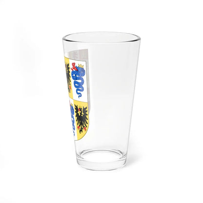 Arms of Philip II of Spain as Monarch of Milan 1558-1580 (Italy) (Coat of Arms) Pint Glass 16oz - Go Mug Yourself