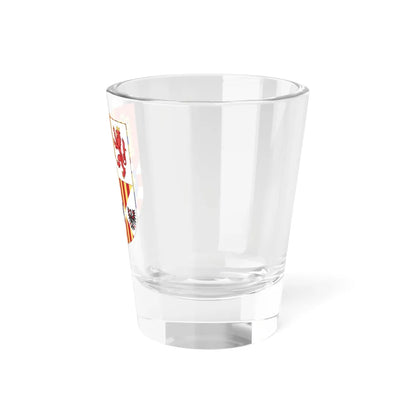 Arms of Philip V of Spain as Monarch of Naples (Italy) (Coat of Arms) Shot Glass 1.5oz - Go Mug Yourself