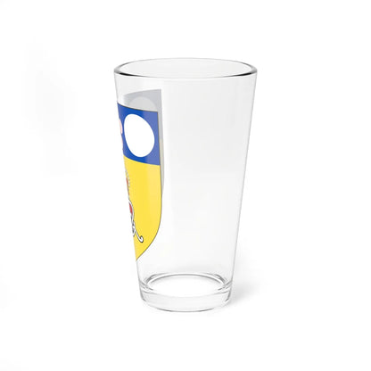 Arms of Phillip OShea (New Zealand) (Coat of Arms) Pint Glass 16oz - Go Mug Yourself