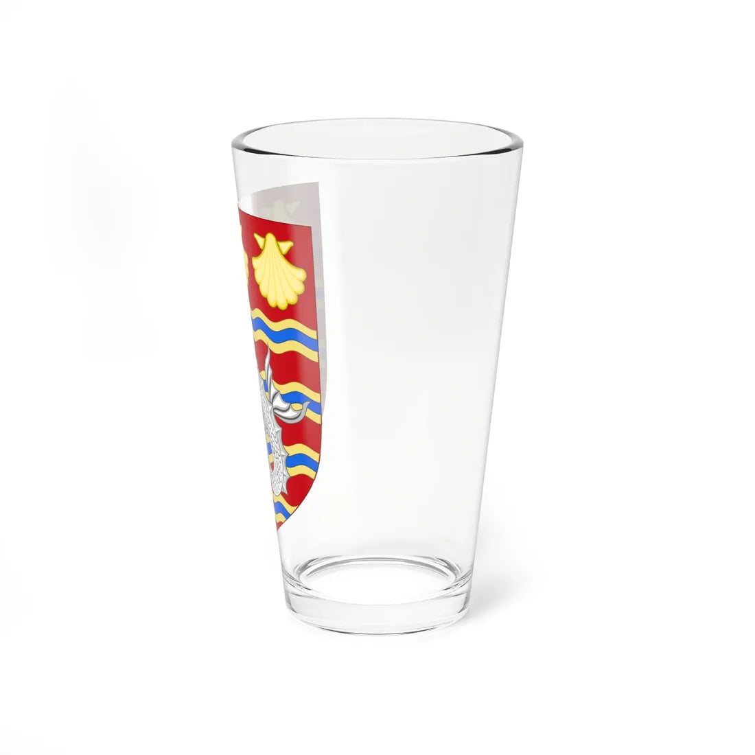 Arms of Poole as depicted on a postcard in 1925 (England) (Coat of Arms) Pint Glass 16oz - Go Mug Yourself