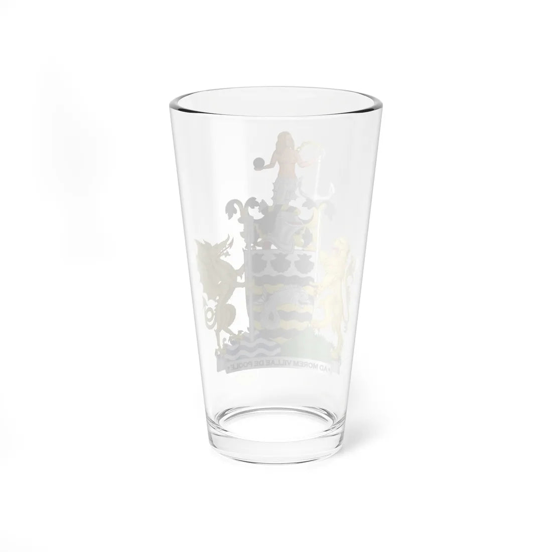 Arms of Poole (England) (Coat of Arms) Pint Glass 16oz - Go Mug Yourself