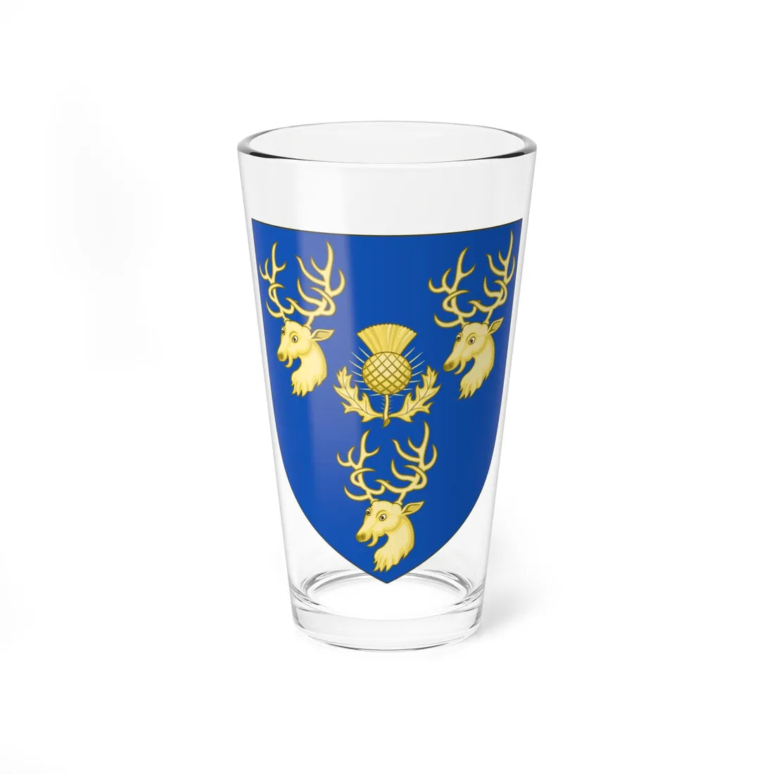 Arms of Porteous (Scotland) (Coat of Arms) Pint Glass 16oz 16oz - Go Mug Yourself