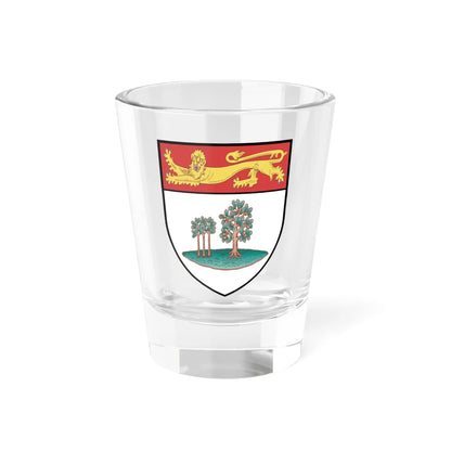 Arms of Prince Edward Island (Canada) (Coat of Arms) Shot Glass 1.5oz 1.5oz - Go Mug Yourself