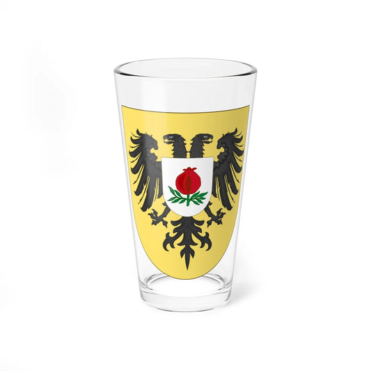 Arms of Rafel (Equatorial Guinea) (Coat of Arms) Pint Glass 16oz 16oz - Go Mug Yourself