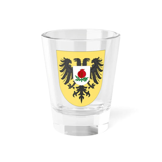Arms of Rafel (Equatorial Guinea) (Coat of Arms) Shot Glass 1.5oz 1.5oz - Go Mug Yourself